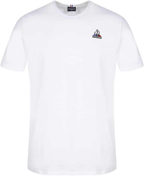 Le Coq Sportif ESS TEE SS N°3 M NEW Optical W Mand Ingen Kortærmede T-shirts Str S - Bomuld hos Magasin