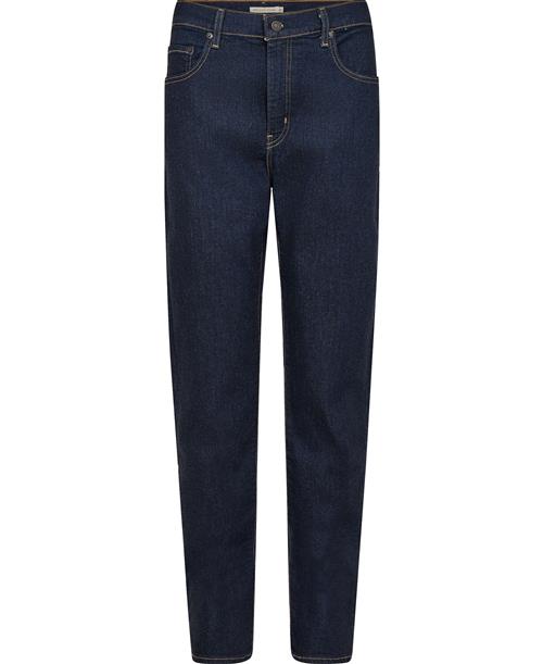 Levi's 724 High Rise Straight Blue WA Kvinde Blå Straight Jeans Str W29 / L34 - hos Magasin