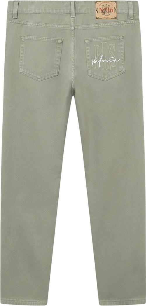 BLS Hafnia Damon Jeans Mand Green Washed Jeans Str 31 - Bomuld hos Magasin