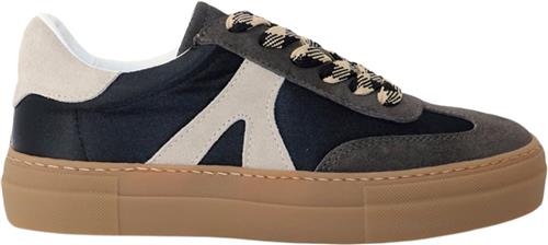 Garment Project Billie Black Nylon / Suede Kvinde Black Sneakers Str 37 Nylon - hos Magasin