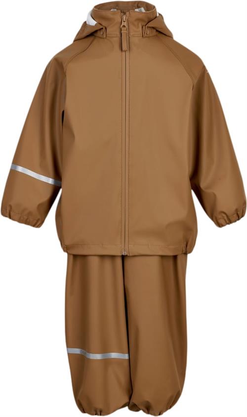 Se CeLaVi Basic Rainwear set Recycle PU Str 80 - Rubber Regntøj hos Magasin ved Magasin