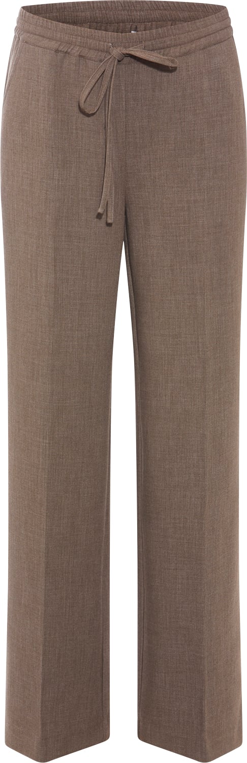 Rue de Femme ¤ Octavia Pants RdF ¤ Kvinde Teak Bukser Med Lige Ben Str L - hos Magasin