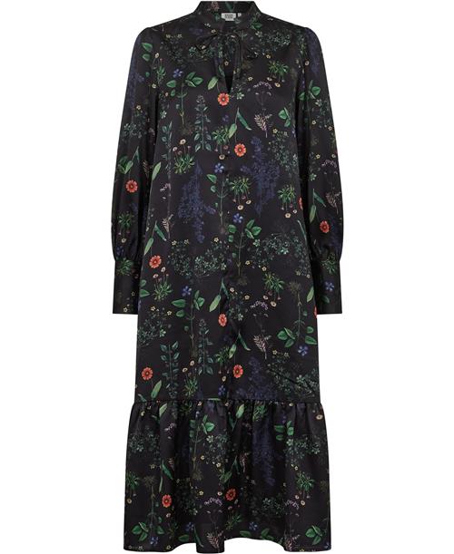 Magasin du Nord Collection Magasin Alma 3 GRS Kvinde Winter Flower Midi Kjoler Str XS