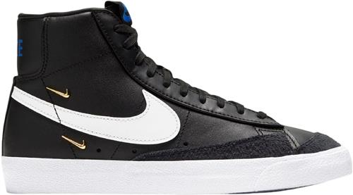 Nike Blazer mid '77 se Kvinde Black Sneakers Str 37.5 - Læder hos Magasin