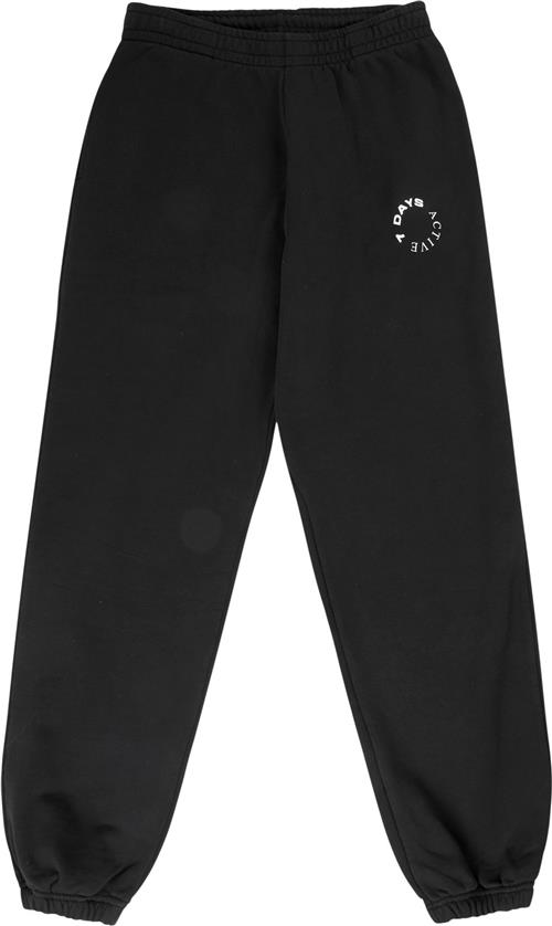 7 Days Active Organic Sweat Pants Kvinde 001 Black Sweatpants Str XS - hos Magasin