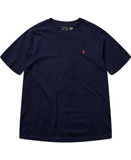 Polo Ralph Lauren 26/1 Jerseyss Cn-tp-tsh Str XL - Blå Kortærmede T-shirts Bomuld hos Magasin