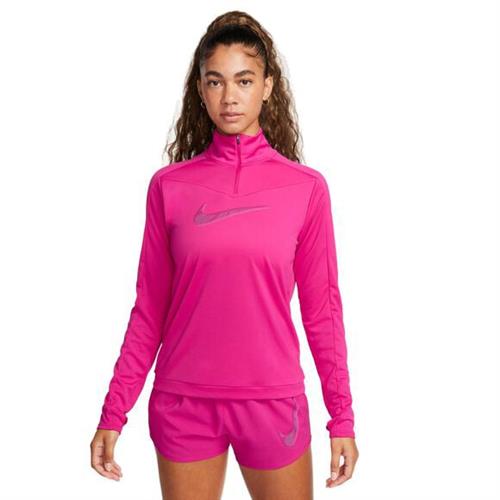 Se Nike Drifit Swoosh Løbetrøje XS - Trøjer & Sweatshirts hos Magasin ved Magasin