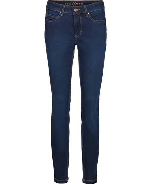 MAC Jeans Dream Skinny Kvinde Blå Skinny Jeans Str W34 / L32 - Denim hos Magasin