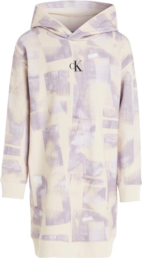 Calvin Klein Calvin Klein Jeans Hoodie Dress Str 10 år - 0f4 Kjoler Polyester hos Magasin