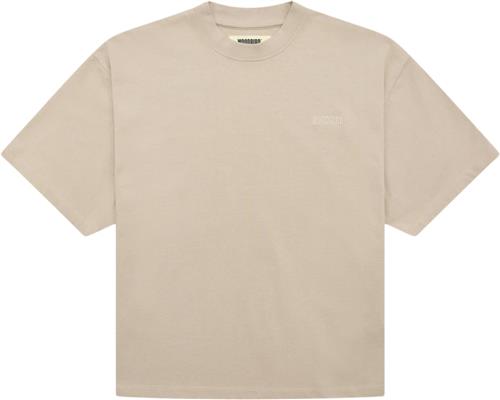 Woodbird Wbjuno Base Tee Kvinde Taupe Brown Kortærmede T-shirts Str S - hos Magasin