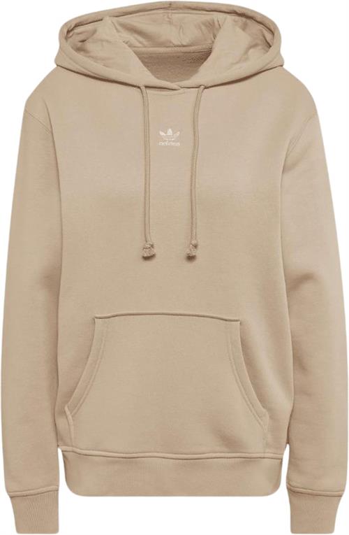 adidas Adicolor Fleece Hoodie Kvinde Beige Hættetrøjer Str 46 - Bomuld hos Magasin