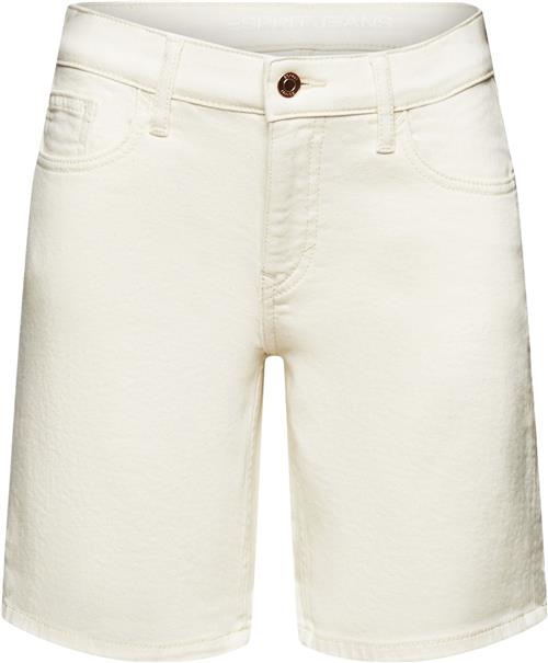 Esprit RCS M REG Short Kvinde Off White Denim Shorts Str 27 - hos Magasin