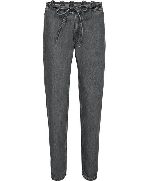 Se Filippa K Lace Waist Jeans Kvinde Mid Grey W Bukser Med Smalle Ben Str 25/30 - hos Magasin ved Magasin