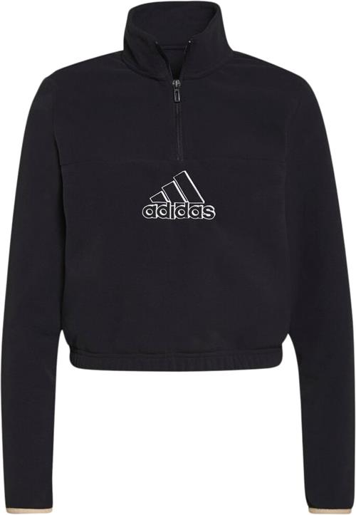 Se adidas Brand Love Polar Fleece Embroidered Logo Halfzip Sweatshirt XXL - Hættetrøjer & Sweatshirts Polyester hos Magasin ved Magasin