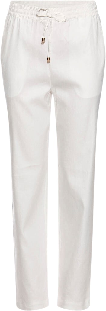 PBO ¤ Laymond Pants ¤ Kvinde Off White Bukser Med Lige Ben Str 44 - hos Magasin