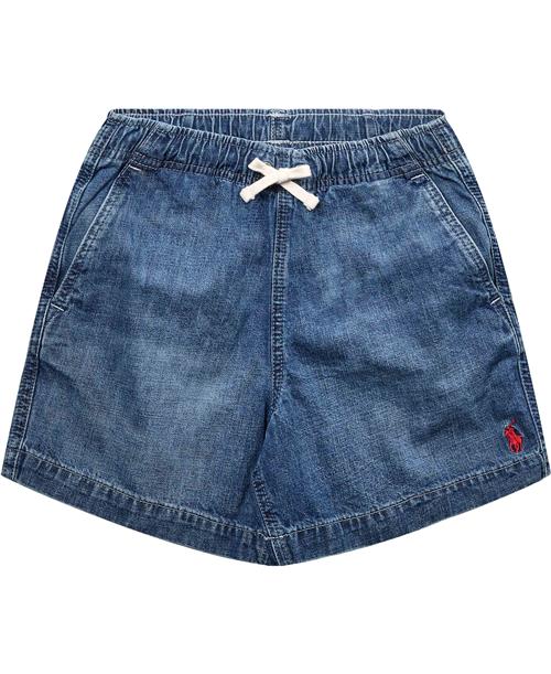 Polo Ralph Lauren Polo Prepster Denim Short Str 12 / 12 år Denim - Blå Shorts & Bloomers hos Magasin