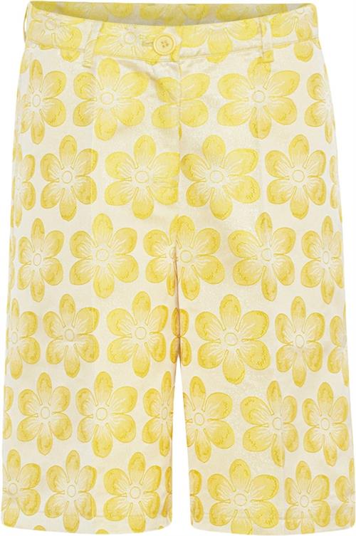 HUNKØN Naomi Shorts Kvinde Yellow Bermudashorts Str XS - hos Magasin