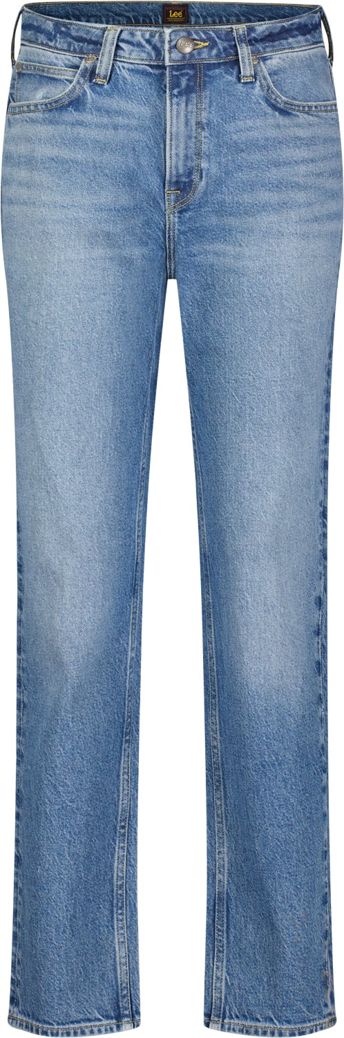 Se Lee Carol Kvinde Blå Skinny Jeans Straight Fit Str 27/31 - Bomuld hos Magasin ved Magasin