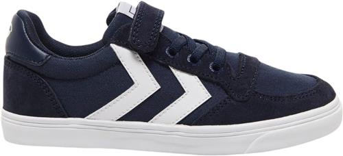 Se Hummel Slimmer Stadil LOW JR Blå Sneakers Str 29 - hos Magasin ved Magasin