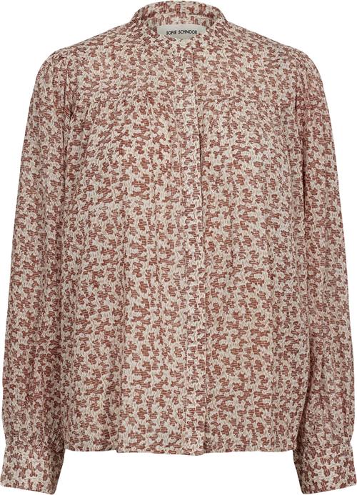 Se Sofie Schnoor Shirt Kvinde Aop Berry Langærmede Bluser Str 42 - hos Magasin ved Magasin