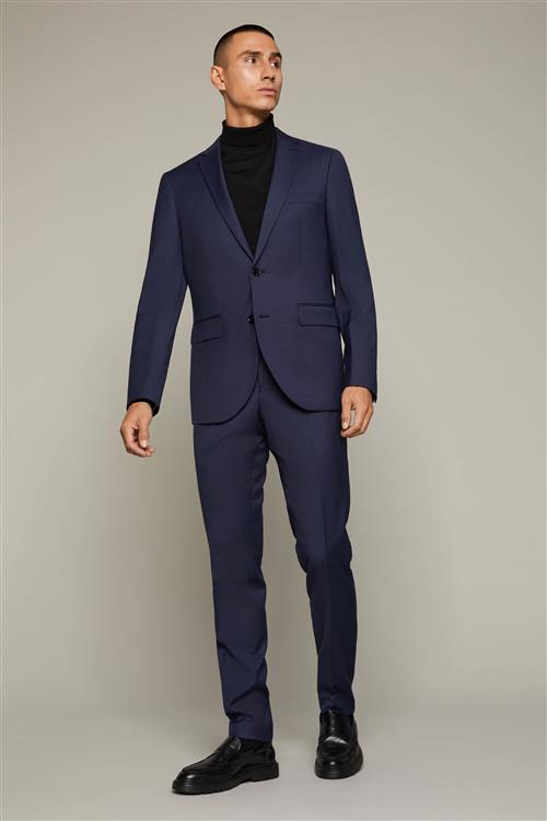 Matinique Malas Dust Blue Suit Mand Dust Blue Habitbukser Regular Fit Str 44 - hos Magasin