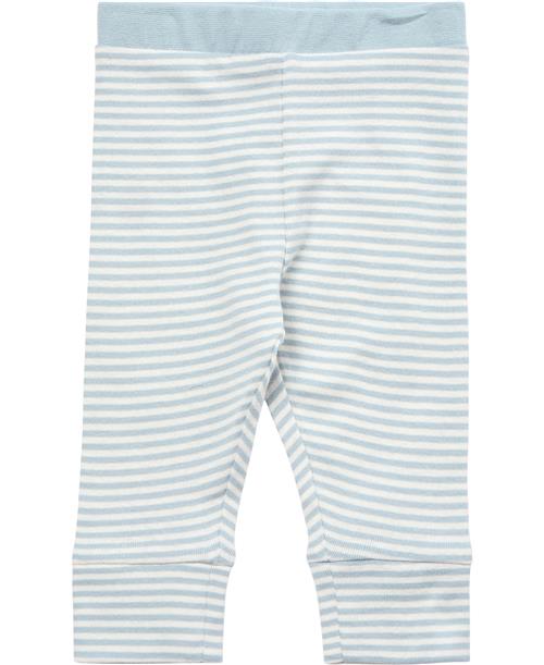 BAKITO by Magasin Du Nord Collection BAKITO by Magasin Petit Baby Pants Organic Str 98 Blue Fog / Star White Stripe Bukser Bomuld