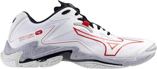 Mizuno Wave Lightning Z8 Håndboldsko Mand Hvid Indendørssko Str 41 - hos Magasin