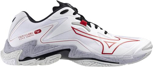 Se Mizuno Wave Lightning Z8 Håndboldsko Mand Hvid Indendørssko Str 44.5 - hos Magasin ved Magasin