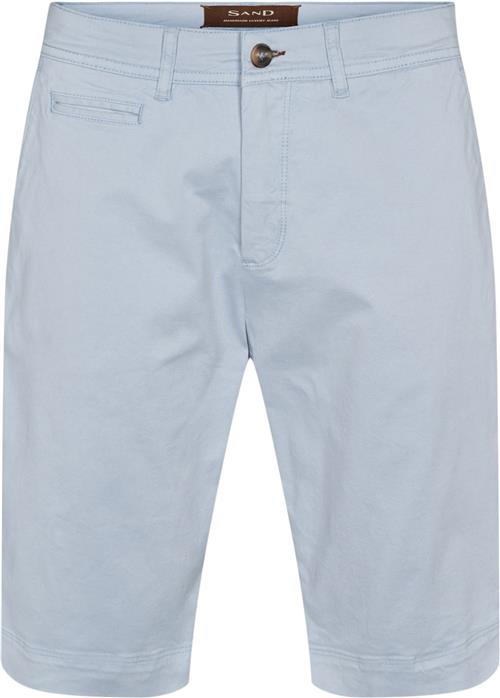 Sand Cashmere Touch Dolan Short Mand Light Blue Chino Shorts Str 48 Cashmere - hos Magasin