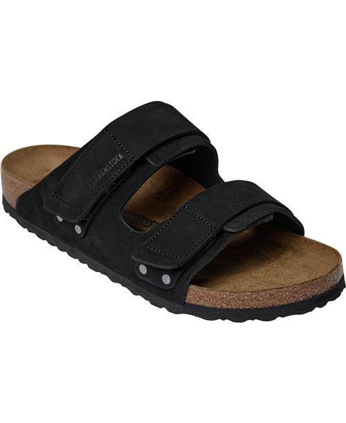 Se Birkenstock Uji Lenb/leve Black Mand Black Sandaler Str 43 - hos Magasin ved Magasin