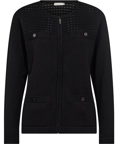 Micha BB Cardigan_ BB Viscose Knit Kvinde Black Cardigans Str XL - hos Magasin