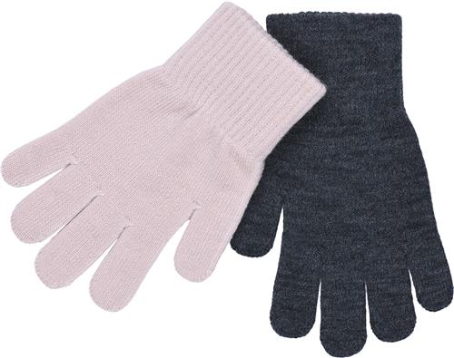 Melton 2pack Gloves / 2 Colours 2-5Y - Vanter & Luffer hos Magasin