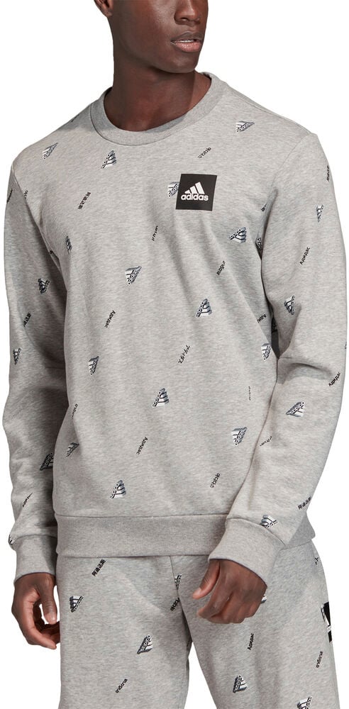 adidas Must Haves Graphic Crew Sweatshirt S - Sweatshirts Bomuld hos Magasin