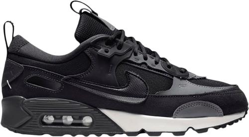 Se Nike air max 90 Futura Kvinde Black/black-iron Grey-oil Grey Sneakers Str 40 - Gummi hos Magasin ved Magasin