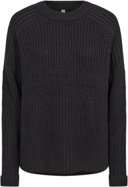 soyaconcept Scremone 21 Kvinde 9999 Black Sweaters Str L - Bomuld hos Magasin