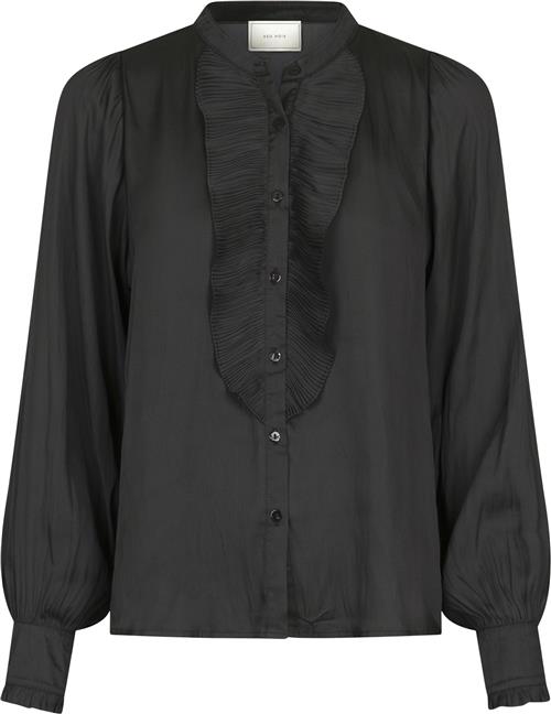 Neo Noir Zola Blouse Kvinde Black Langærmede Bluser Str 38 - hos Magasin