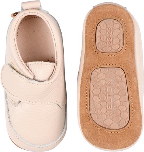 Melton Luxury Leather Slippers Oxford Tan Hjemmesko Str 26/27 - Læder hos Magasin