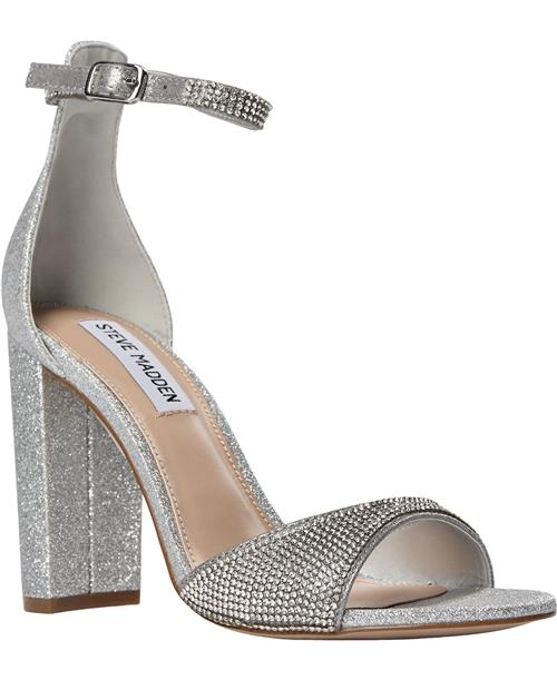 Se Steve Madden Capsuler Sandal Kvinde Crystal Højhælede Sandaler Str 38 - hos Magasin ved Magasin