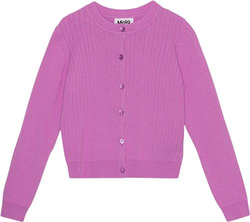 Se Molo Gloria Str 158-164 cm - Lilla Cardigans Bomuld hos Magasin ved Magasin