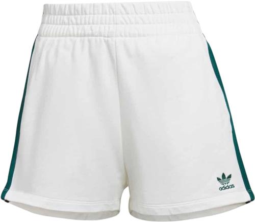 Se adidas 3 Stripes Short Kvinde White Sweatshorts Str 46 - Bomuld hos Magasin ved Magasin