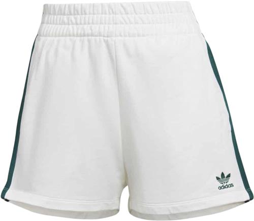 Se adidas 3 Stripes Short Kvinde White Sweatshorts Str 30 - Bomuld hos Magasin ved Magasin