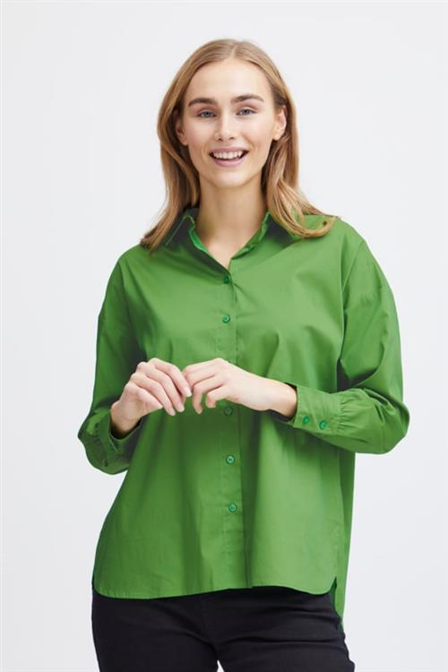 Fransa Frzashirt SH 8 Kvinde Online Lime Langærmede Skjorter Str L - hos Magasin