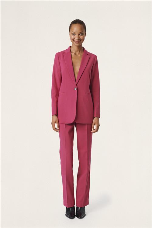 Soaked in Luxury Slcorinne Ozark Blazer LS Fasttrack Kvinde Vivacious Blazere Regular Fit Str M - hos Magasin