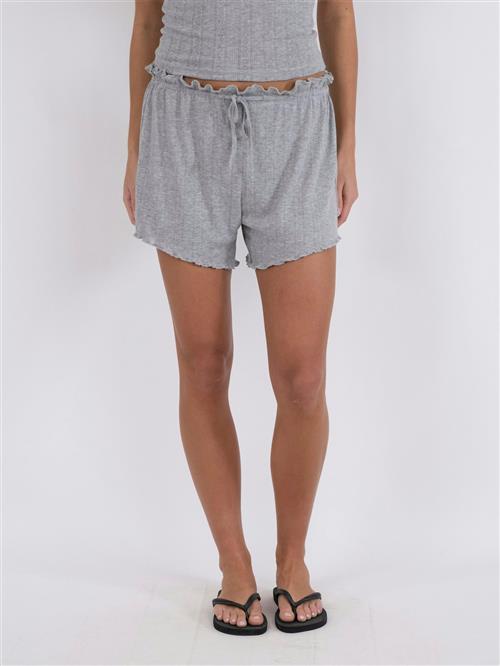 Neo Noir Merritt Pointelle Shorts Kvinde Light Grey Casual Shorts Str 42 - hos Magasin