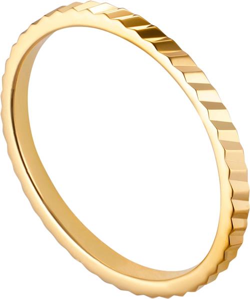 Jane Kønig Small Reflection Ring, Goldplated Sterling Silver-46 54 - Ringe hos Magasin