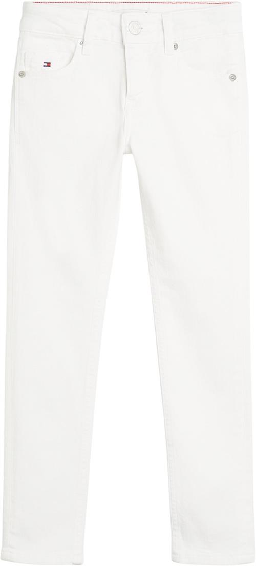 Tommy Hilfiger Nora White Str 5 år / 110 cm - White Jeans hos Magasin