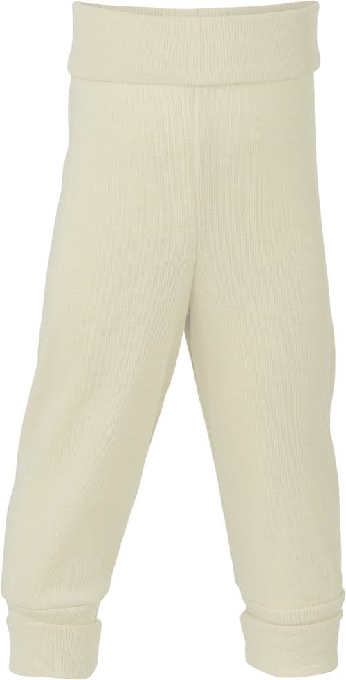 Engel Natur Babypants, Long, With Waistband, Gots - Natural - 62/68 Str 86-92 - Natur Bukser Silke hos Magasin