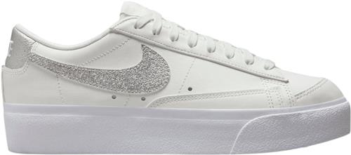 Se Nike Blazer low Platform Kvinde Summit White/metallic Silver-s Sneakers Str 39 - Læder hos Magasin ved Magasin