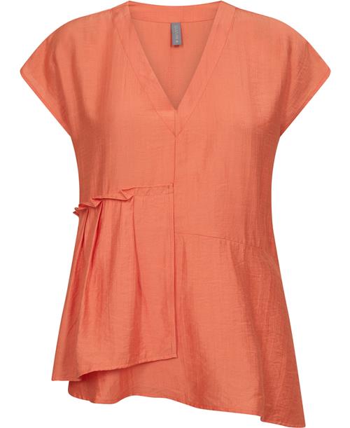 Se Culture Cuamino Blouse Kvinde Tangerine Toppe Str XS - hos Magasin ved Magasin