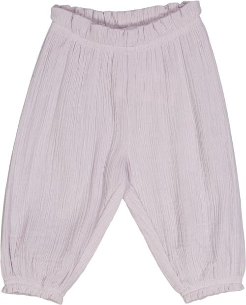 Müsli by Green Cotton Muslin Flared Pants Baby Str 98 - Orchid Bukser Bomuld hos Magasin